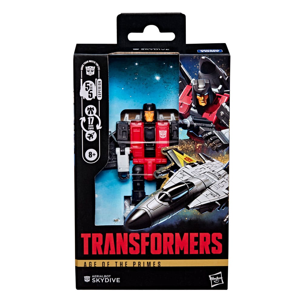 Transformers Age of the Primes Deluxe Class Actionfigur Aerialbot Skydive 14 cm