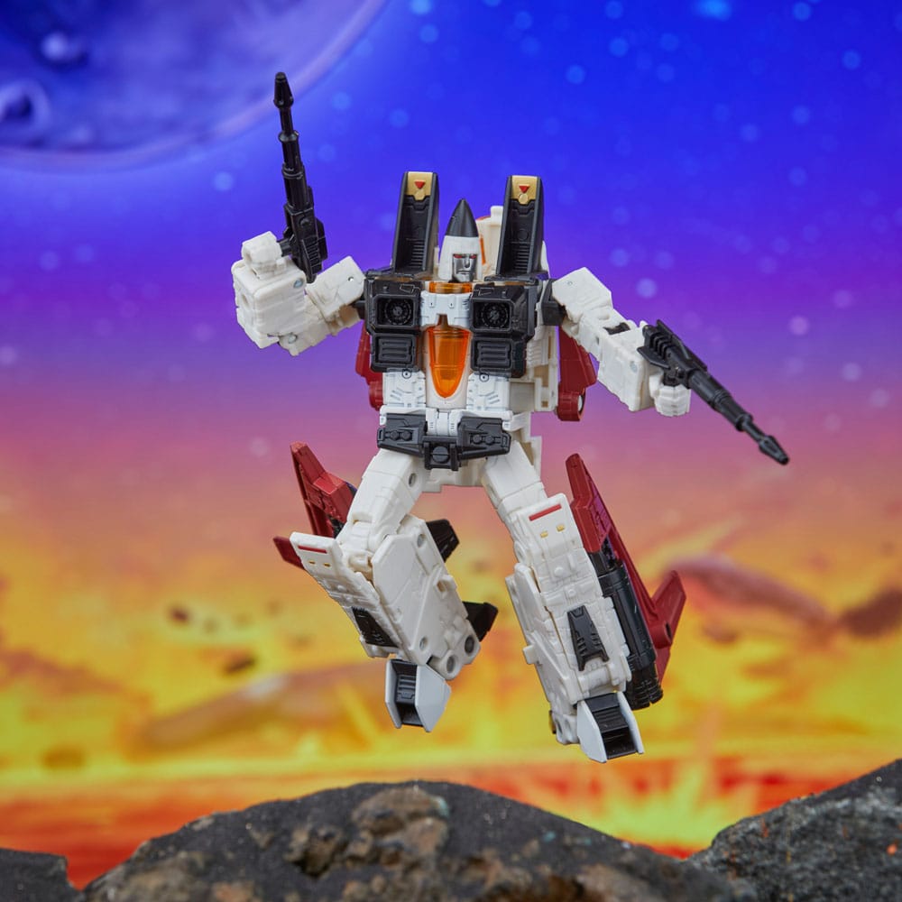 Transformers Generations Legacy United Voyager Class Actionfigur G1 Universe Ramjet 18 cm