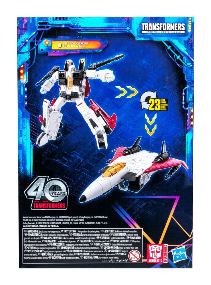 Transformers Generations Legacy United Voyager Class Actionfigur G1 Universe Ramjet 18 cm