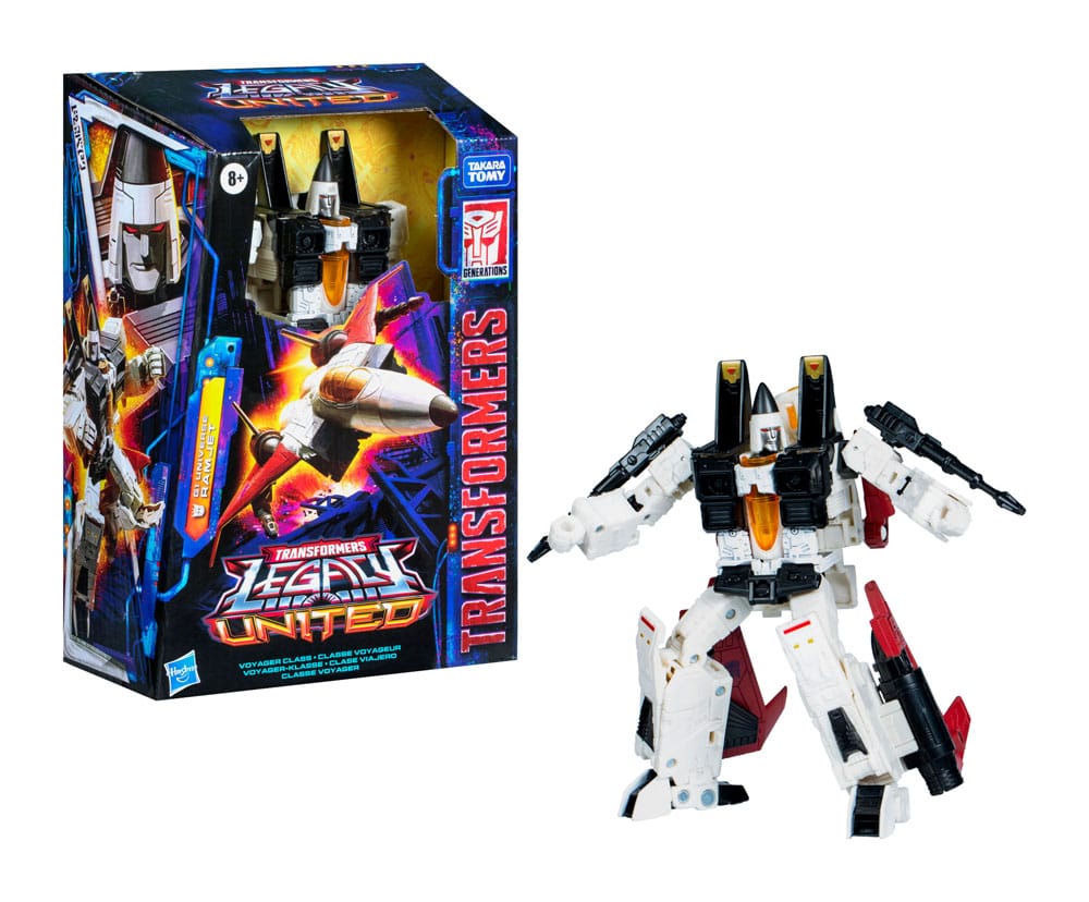 Transformers Generations Legacy United Voyager Class Actionfigur G1 Universe Ramjet 18 cm