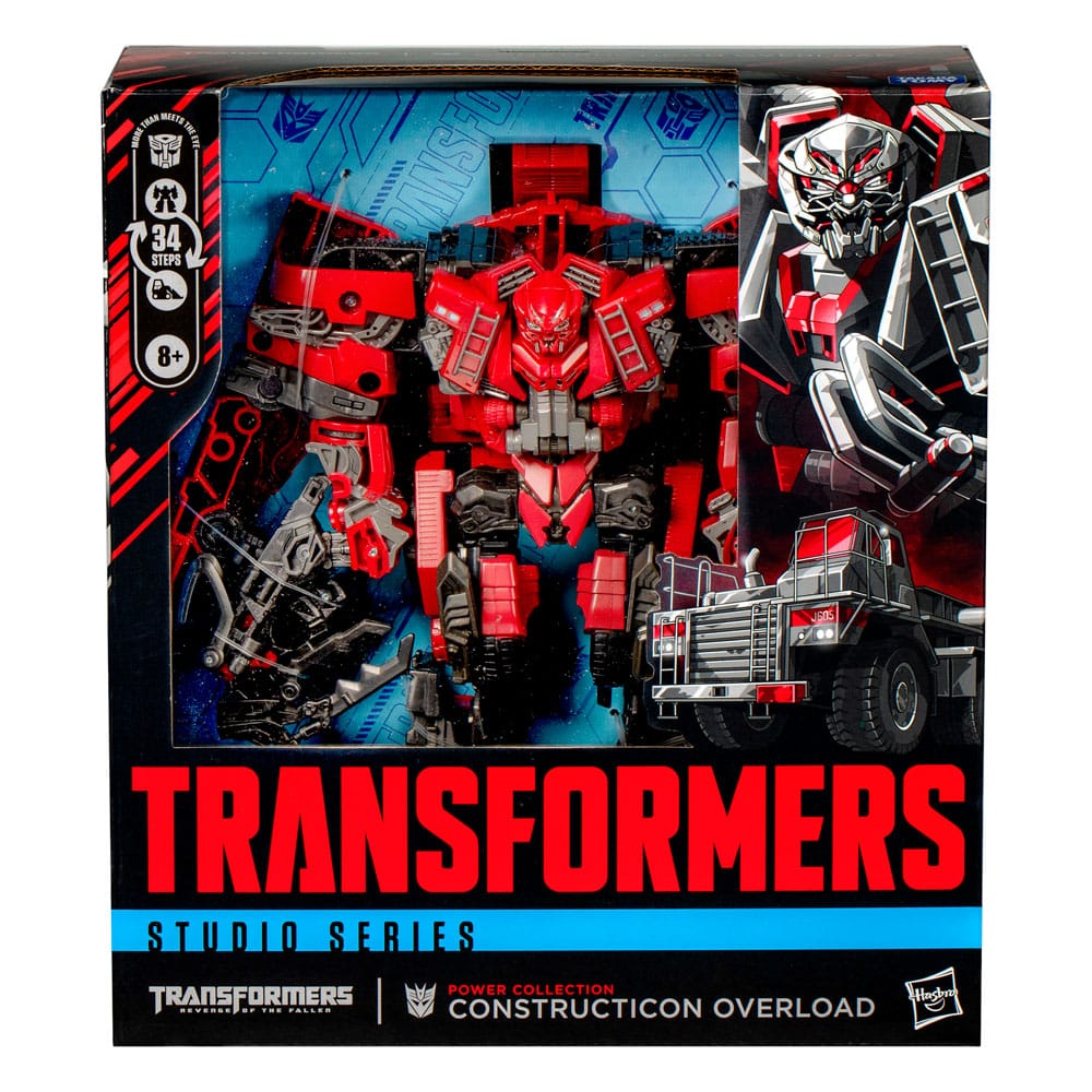 Transformers - Die Rache Studio Series Leader Class Actionfigur Power Collection Constructicon Overload 22 cm