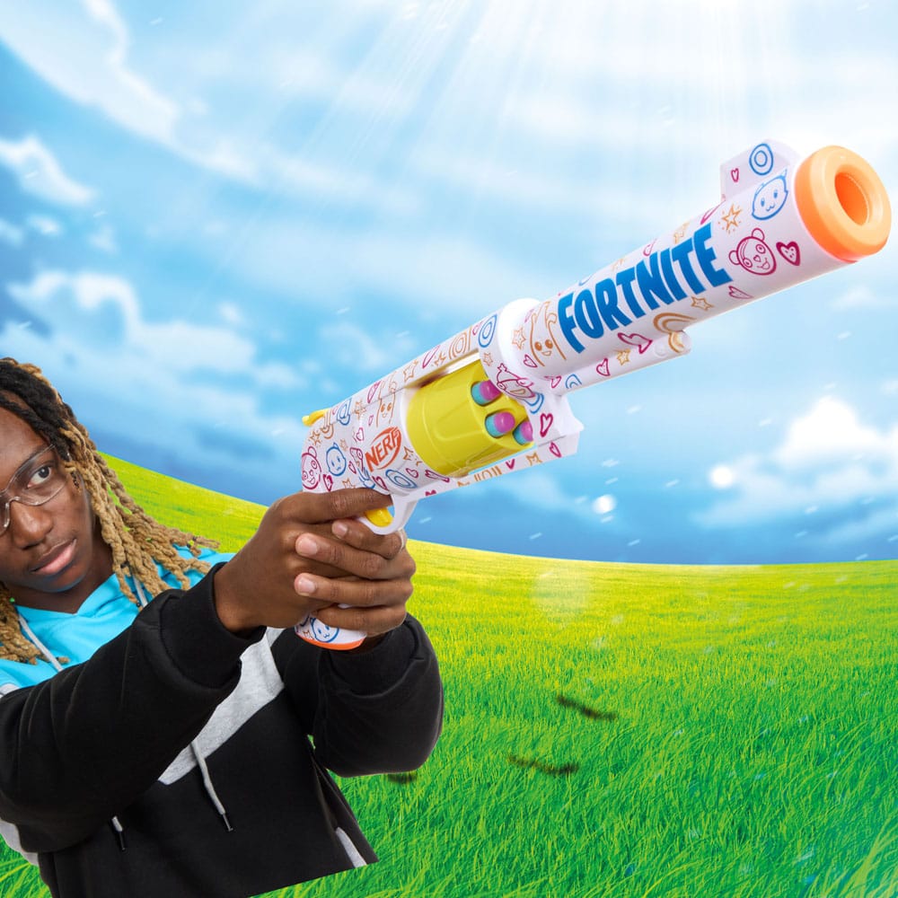 Fortnite NERF Frenz 4 Ever Blaster