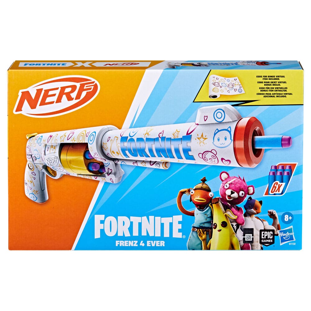 Fortnite NERF Frenz 4 Ever Blaster