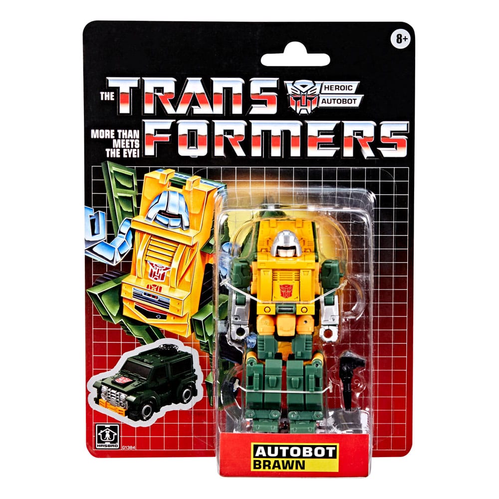 The Transformers Retro G1 Actionfigur Autobot Brawn 13 cm