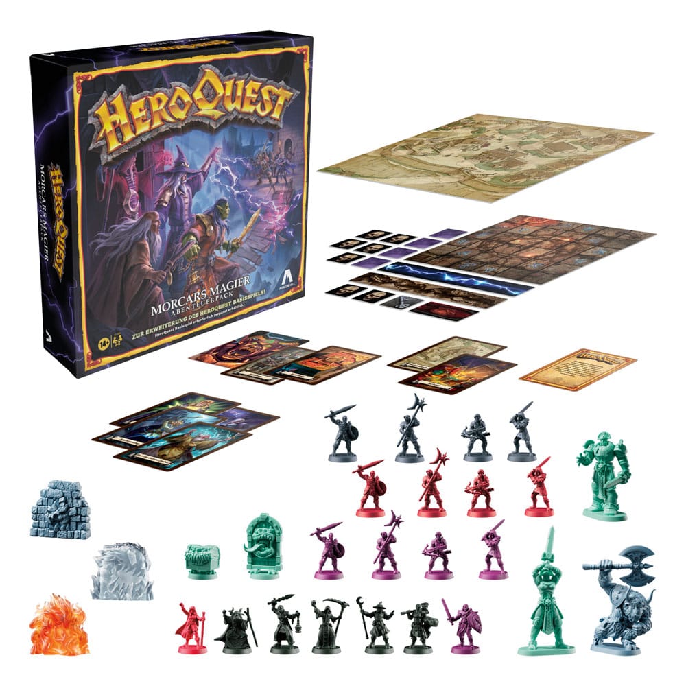 HeroQuest Brettspiel-Erweiterung Morcars Magier Abenteuerpack *Deutsche Version*