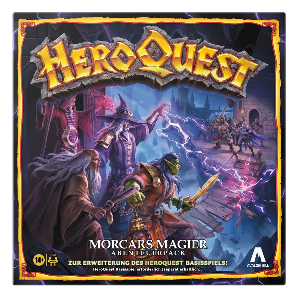 HeroQuest Brettspiel-Erweiterung Morcars Magier Abenteuerpack *Deutsche Version*