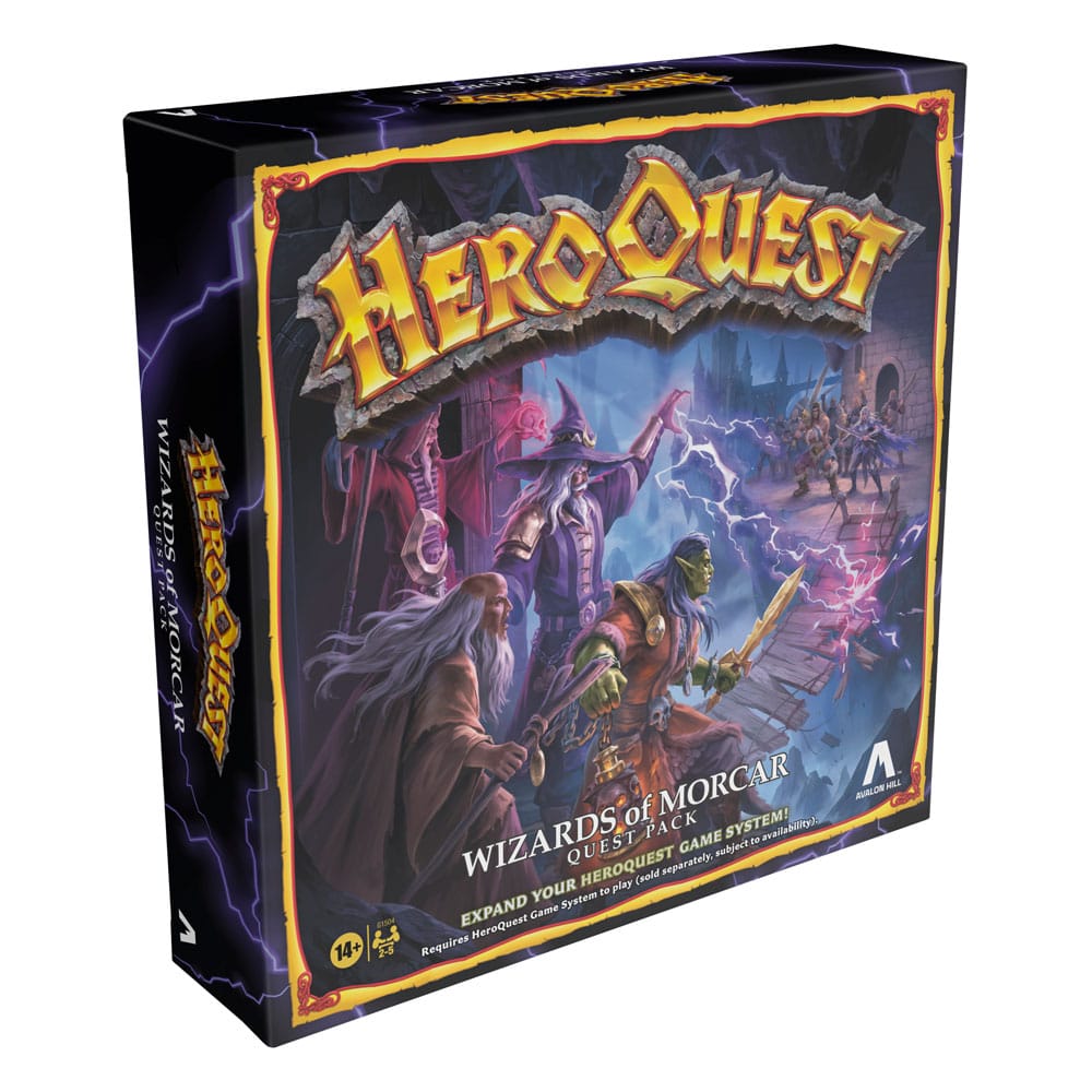 HeroQuest Brettspiel-Erweiterung Wizards of Morcar Abenteuerpack *Englische Version*