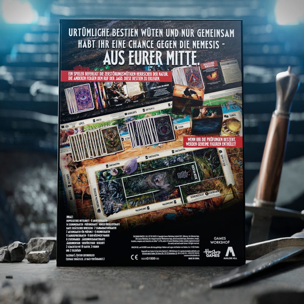 Talisman: Nemesis Brettspiel-Erweiterung Ruf der Jagd *Deutsche Version*