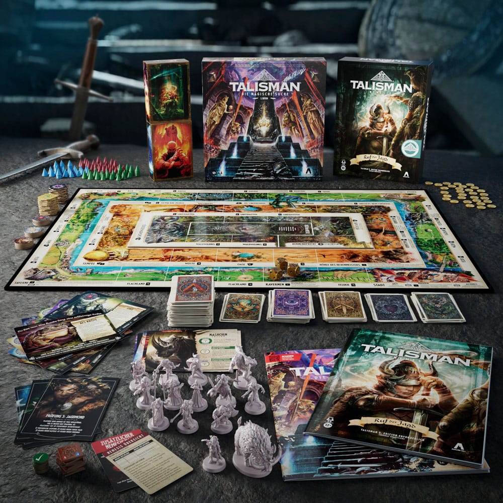 Talisman: Nemesis Brettspiel-Erweiterung Ruf der Jagd *Deutsche Version*