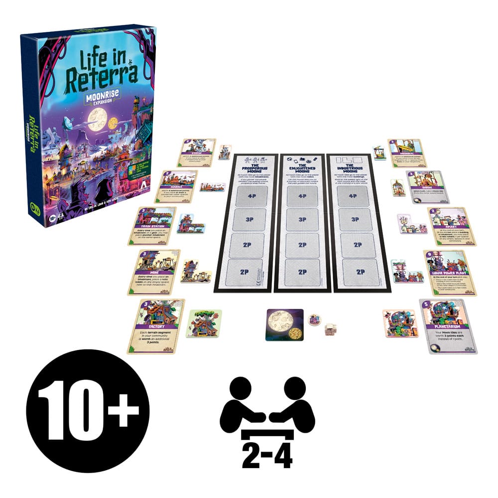 Life in Reterra Brettspiel-Erweiterung Moonrise *Englische Version*