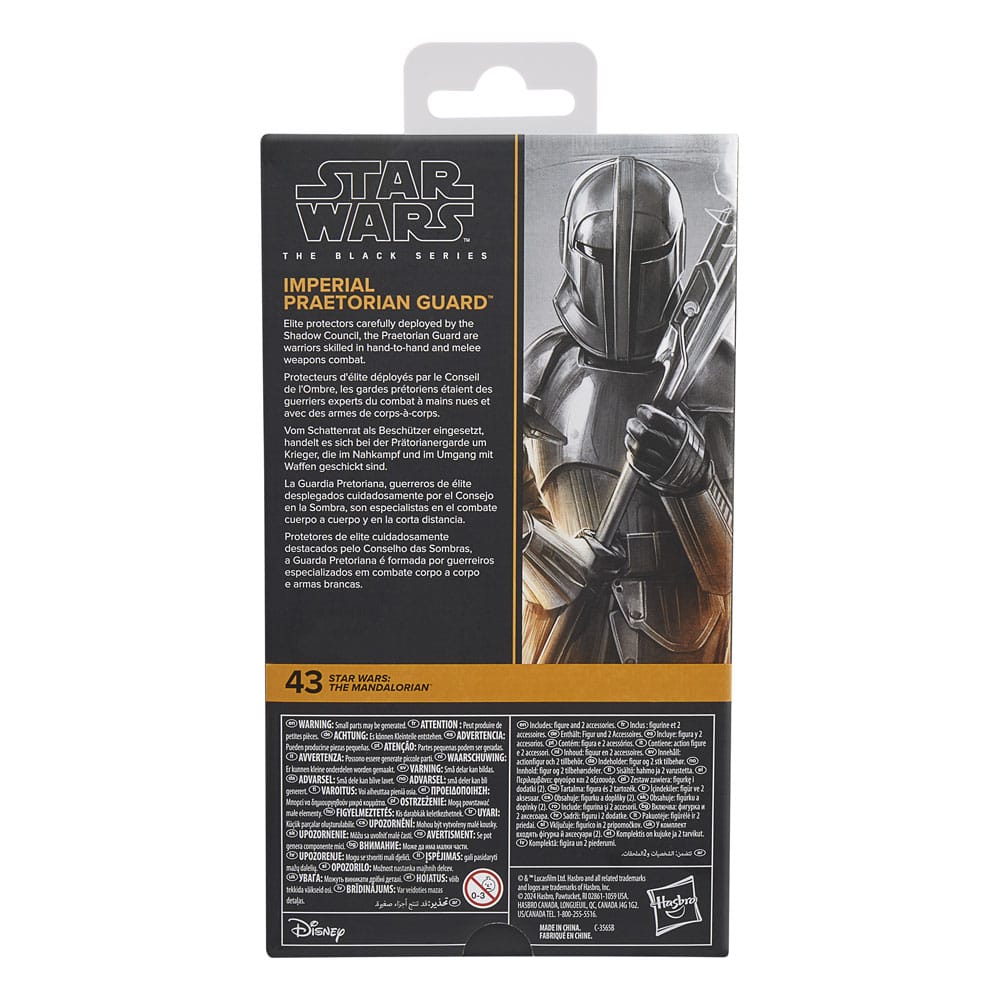 Star Wars: The Mandalorian Black Series Actionfigur Imperial Praetorian Guard 15 cm