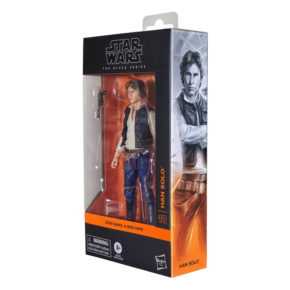 Star Wars Episode IV Black Series Actionfigur Han Solo 15 cm