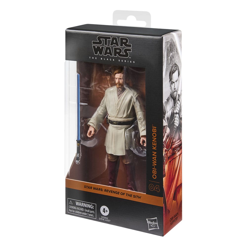 Star Wars Episode III Black Series Actionfigur Obi-Wan Kenobi 15 cm