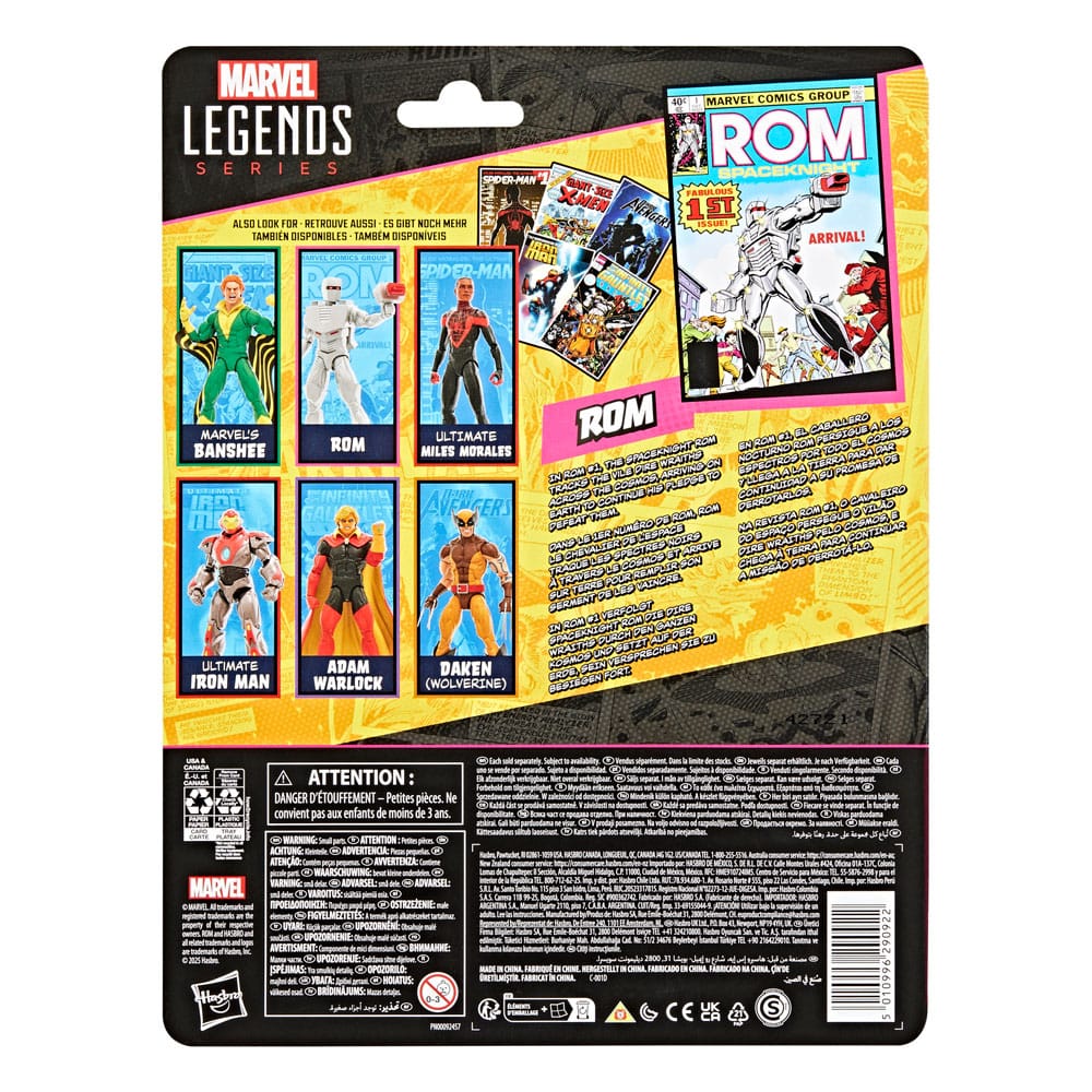 Rom: Spaceknight Marvel Legends Actionfigur Rom 15 cm