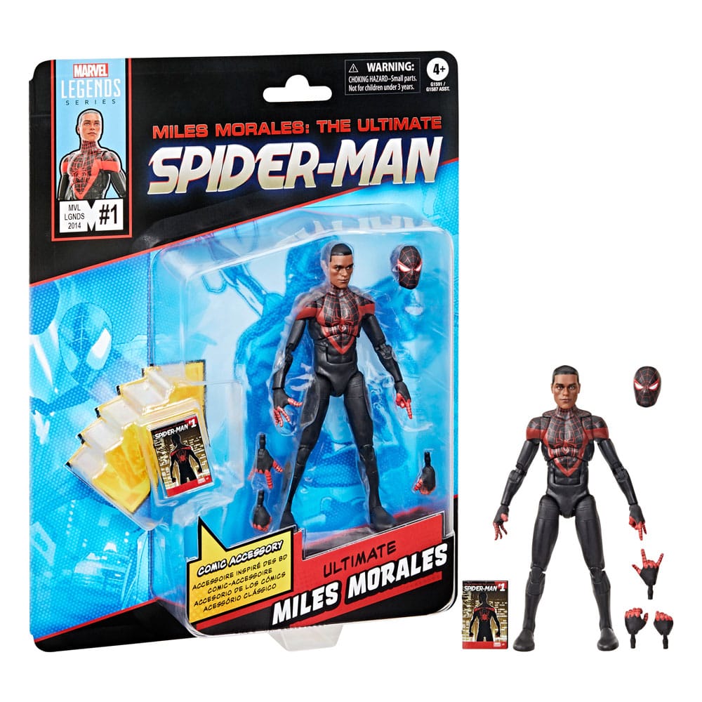Miles Morales: The Ultimate Spider-Man Marvel Legends Actionfigur Ultimate Miles Morales 15 cm