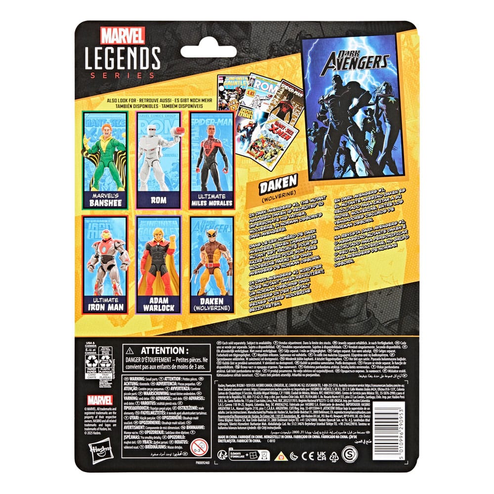 Dark Avengers Marvel Legends Actionfigur Daken (Wolverine) 15 cm