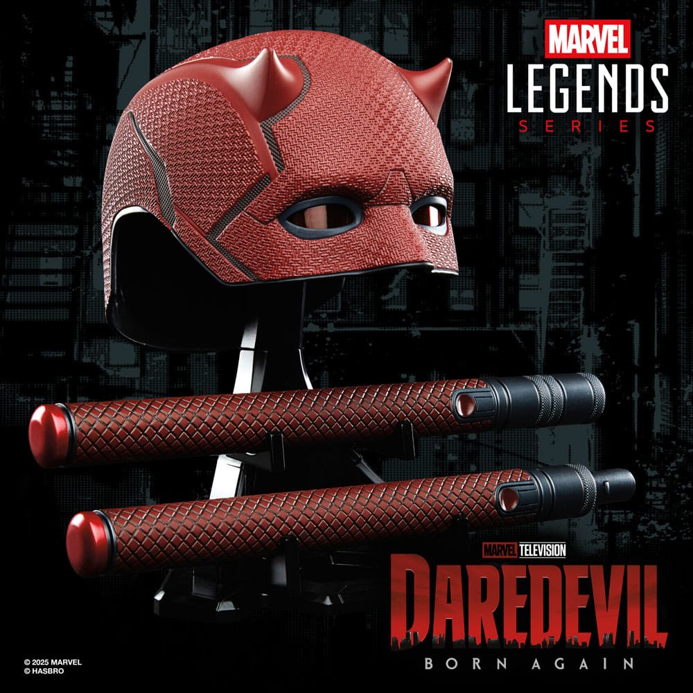Daredevil: Born Again Premium Roleplay Maske und Schlagstock