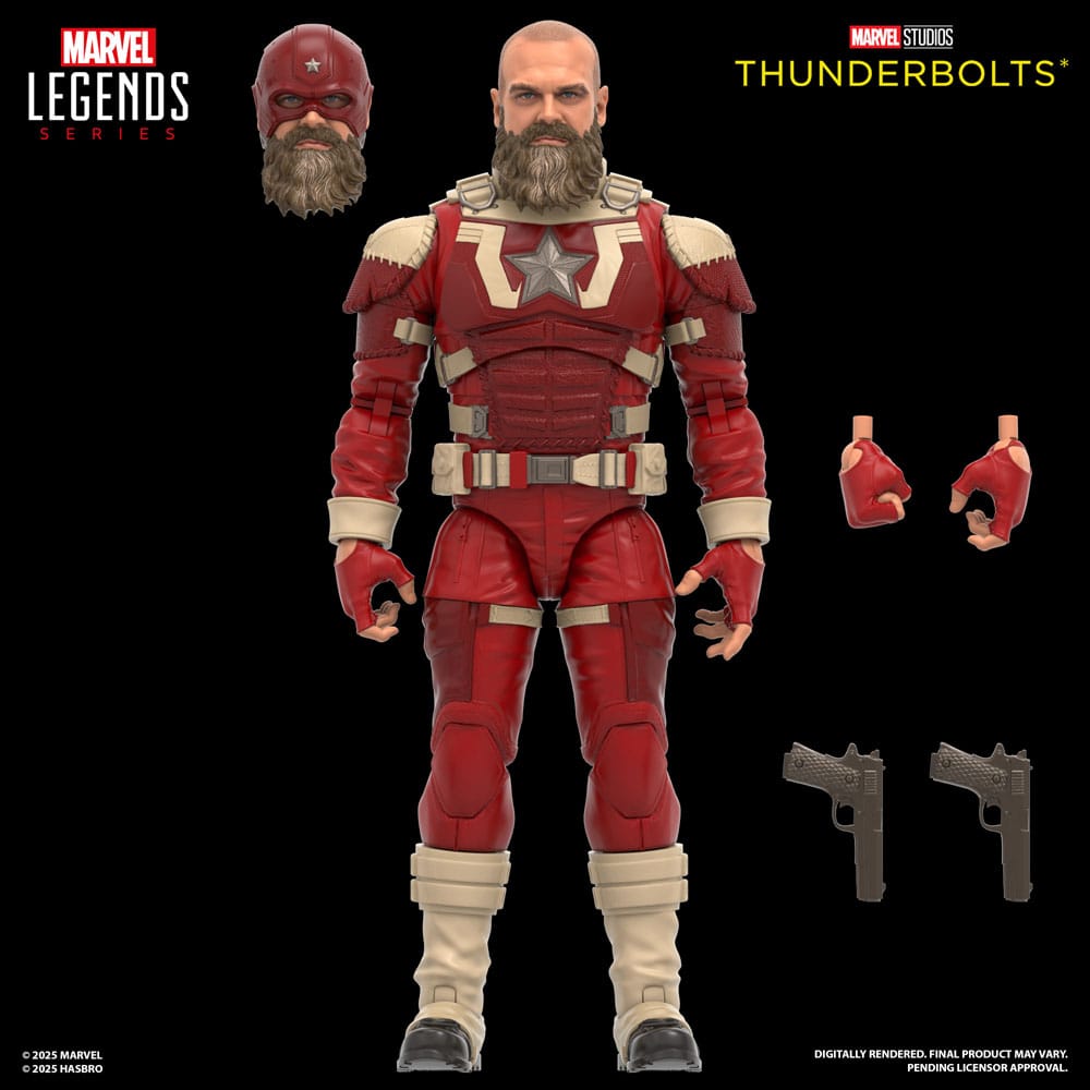 Thunderbolts Marvel Legends Actionfiguren 2er-Pack Yelena Belova & Red Guardian 15 cm