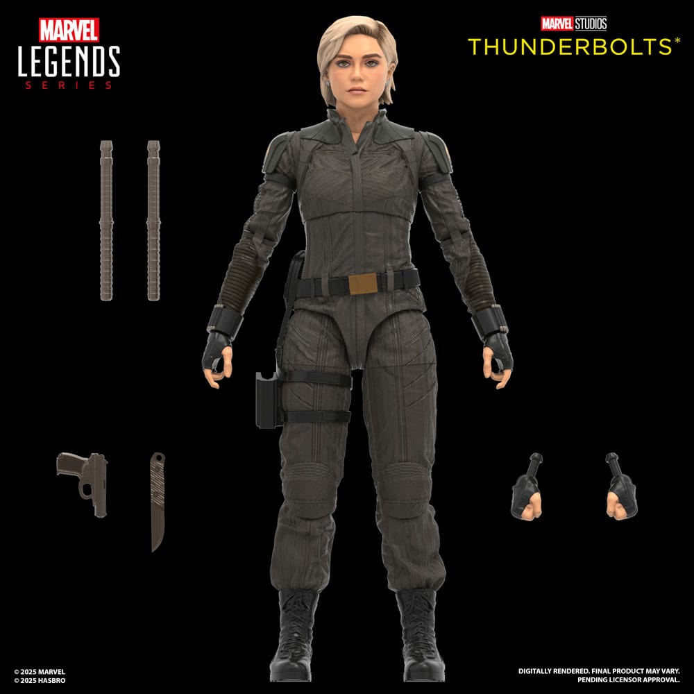 Thunderbolts Marvel Legends Actionfiguren 2er-Pack Yelena Belova & Red Guardian 15 cm