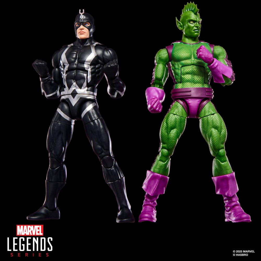 Inhumans Marvel Legends Actionfiguren 2er-Pack Black Bolt & Marvel's Triton 15 cm