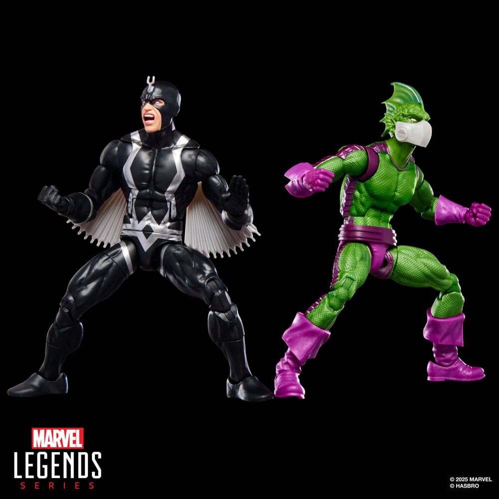 Inhumans Marvel Legends Actionfiguren 2er-Pack Black Bolt & Marvel's Triton 15 cm
