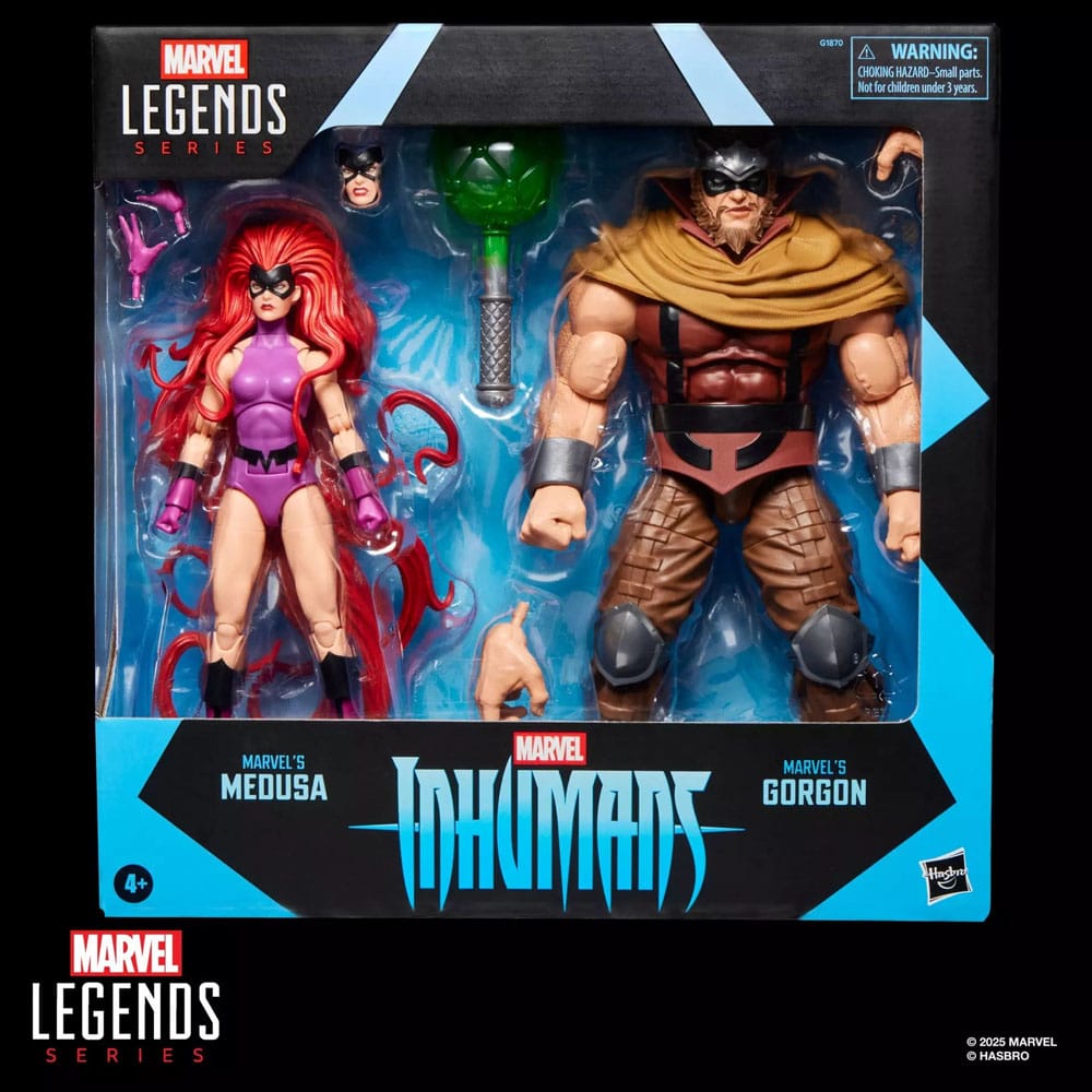 Inhumans Marvel Legends Actionfiguren 2er-Pack Marvel's Medusa & Marvel's Gorgon 15 cm