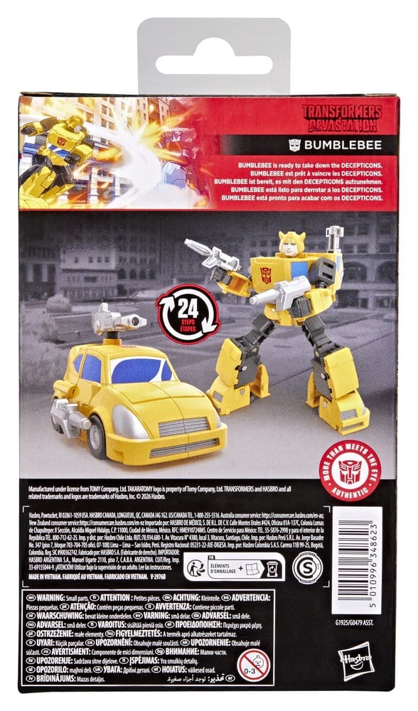 Transformers: Devastation Studio Series Deluxe Class Actionfigur Bumblebee 11 cm