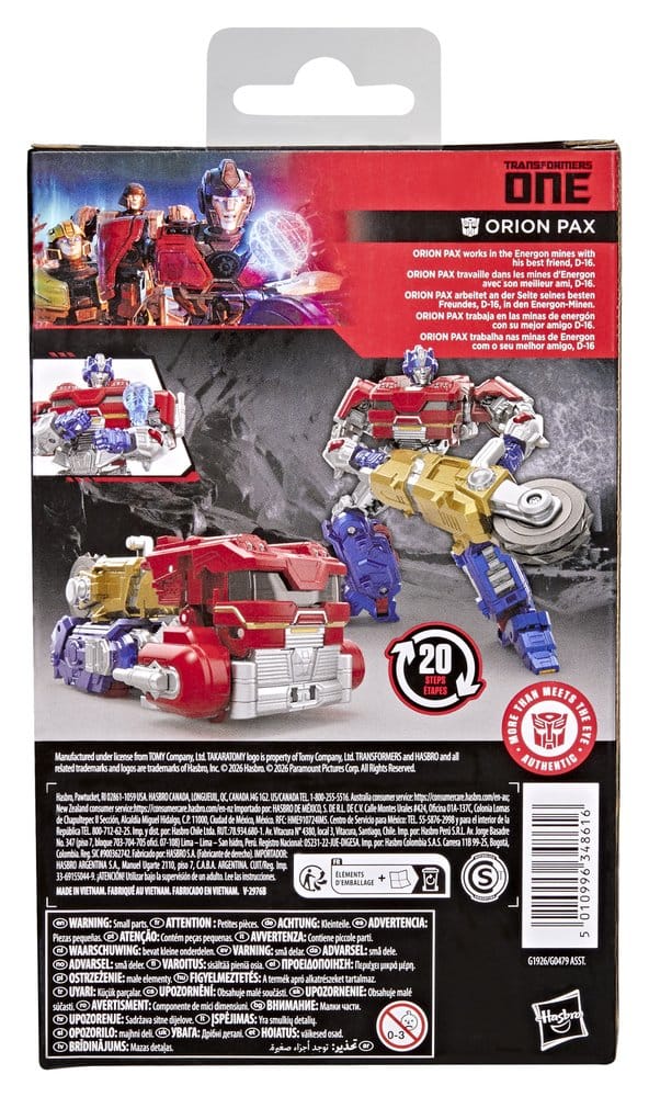 Transformers One Studio Series Deluxe Class Actionfigur Orion Pax 13 cm
