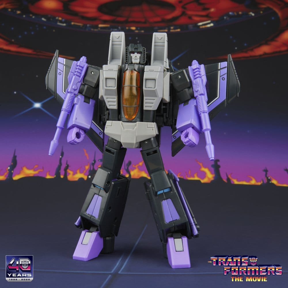 The Transformers: The Movie Studio Series Voyager Class Actionfigur Skywarp 17 cm