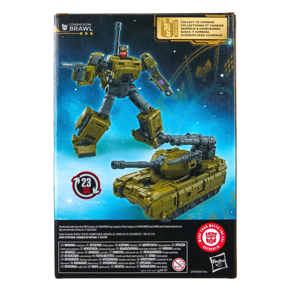 Transformers Age of the Primes Voyager Class Actionfigur Combaticon Brawl 18 cm