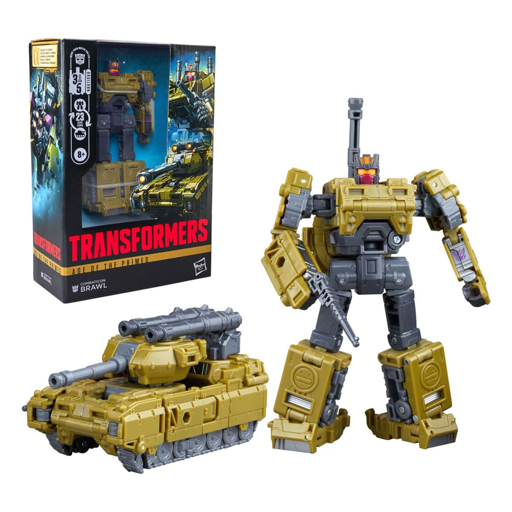 Transformers Age of the Primes Voyager Class Actionfigur Combaticon Brawl 18 cm