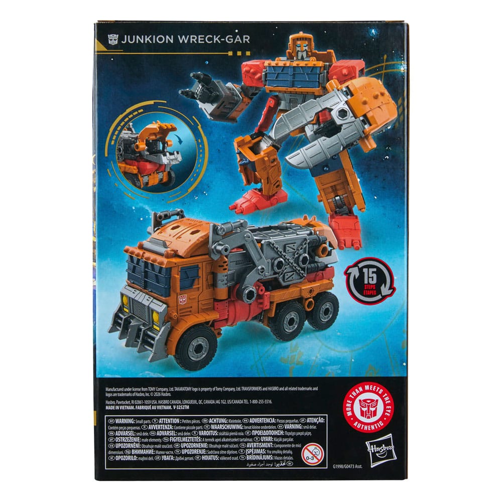 Transformers Age of the Primes Voyager Class Actionfigur Junkion Wreck-Gar 18 cm