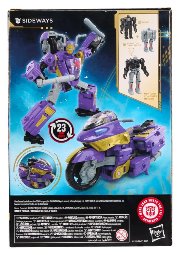 Transformers Age of the Primes Voyager Class Actionfigur Sideways 14 cm