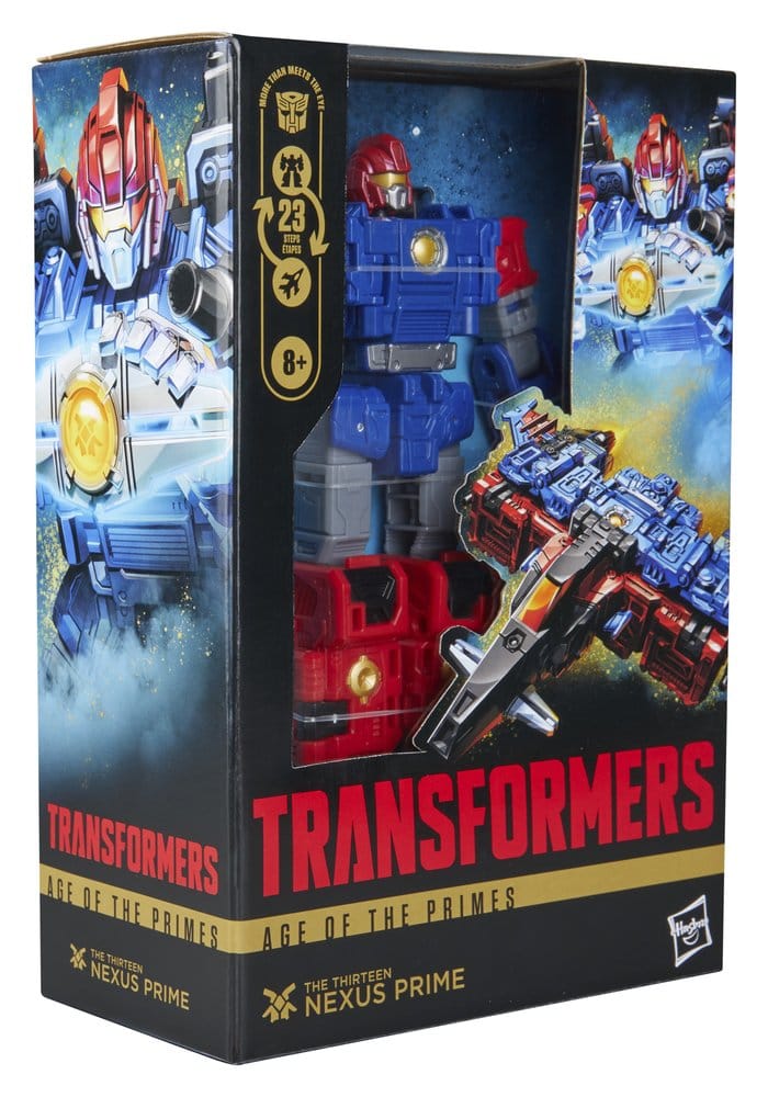 Transformers Age of the Primes Voyager Class Actionfigur The Thirteen: Nexus Prime 16 cm