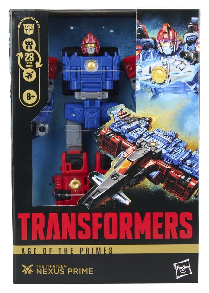Transformers Age of the Primes Voyager Class Actionfigur The Thirteen: Nexus Prime 16 cm