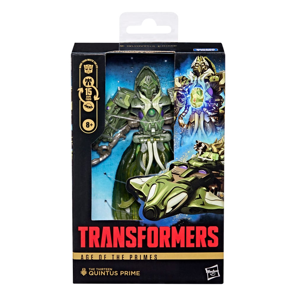Transformers Age of the Primes Deluxe Class Actionfigur The Thirteen: Quintus Prime 14 cm