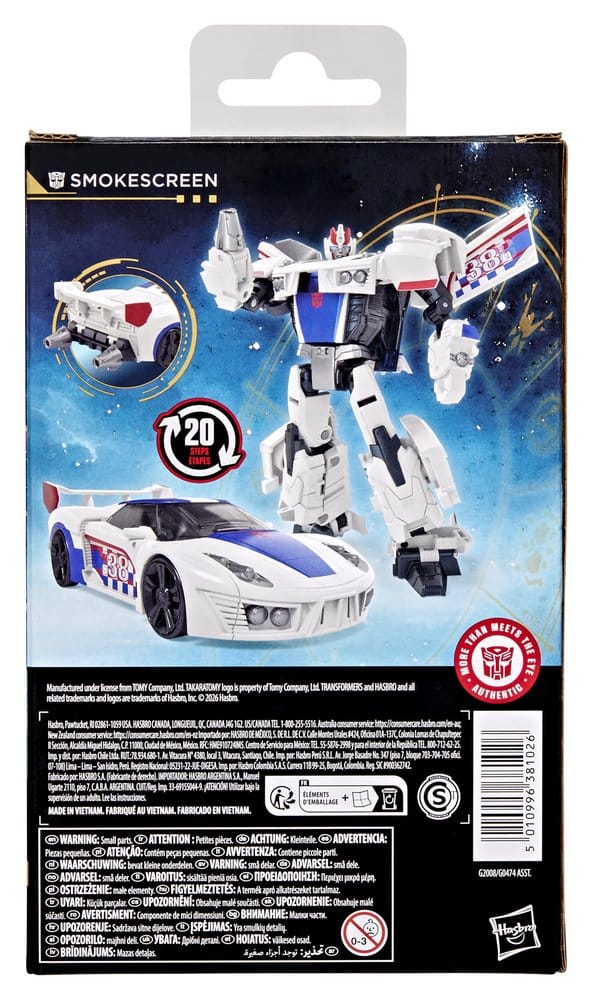 Transformers Age of the Primes Deluxe Class Actionfigur Smokescreen 13 cm