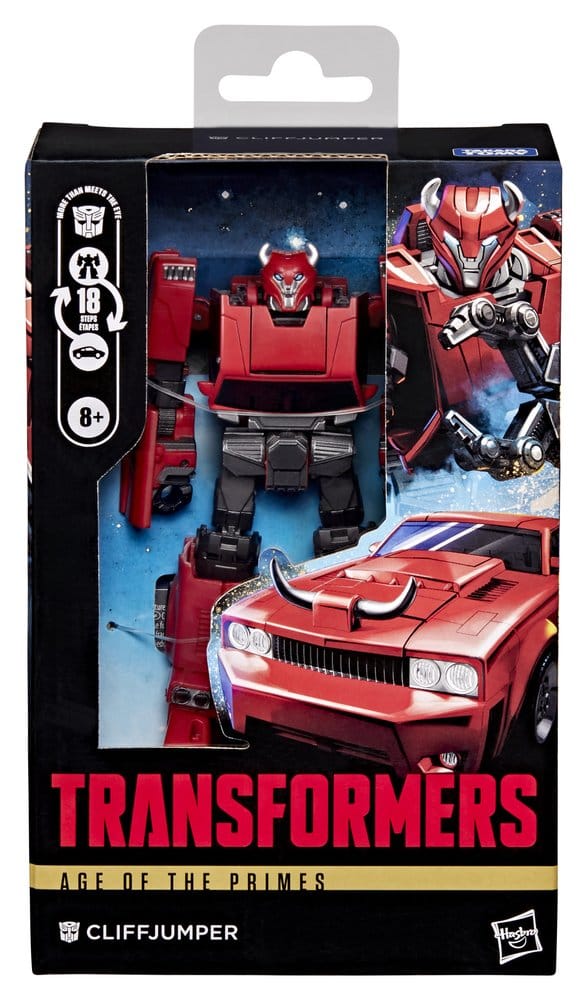 Transformers Age of the Primes Deluxe Class Actionfigur Cliffjumper 13 cm