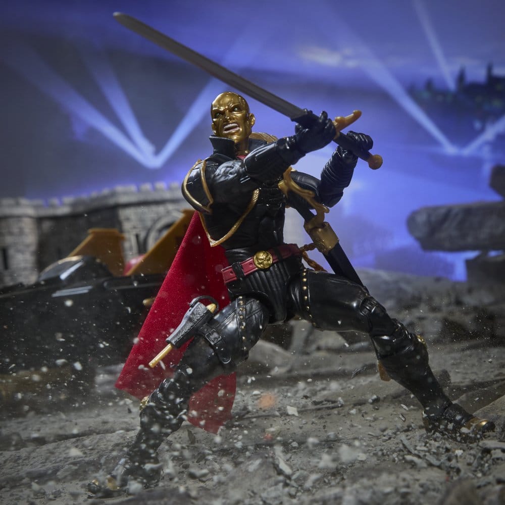 G.I. Joe Classified Series Actionfigur und Fahrzeug Set #203 Destro & Iron Grenadier Despoiler 15 cm