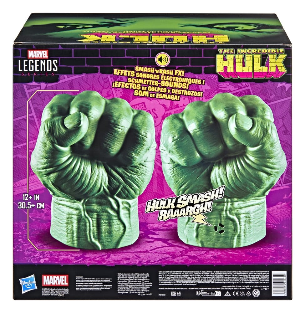 The Incredible Hulk Marvel Legends Premium Roleplay-Fäuste