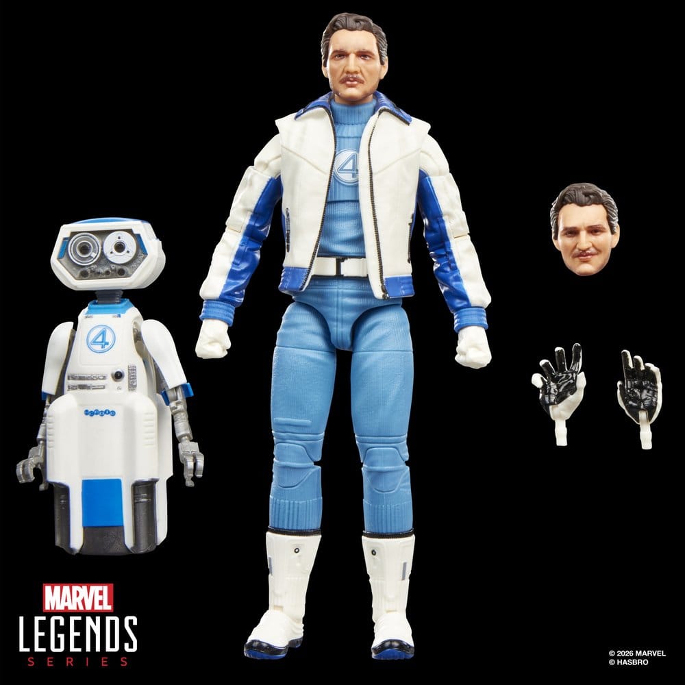 Avengers: Doomsday Marvel Legends Actionfiguren 2er-Pack Mister Fantastic & Marvel's H.E.R.B.I.E. 15 cm