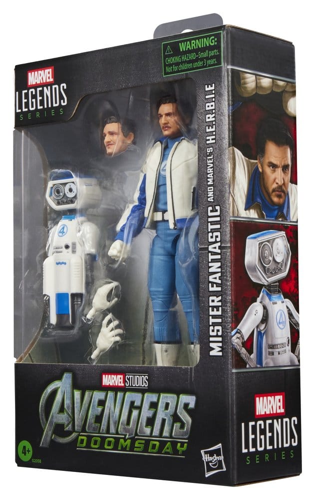 Avengers: Doomsday Marvel Legends Actionfiguren 2er-Pack Mister Fantastic & Marvel's H.E.R.B.I.E. 15 cm