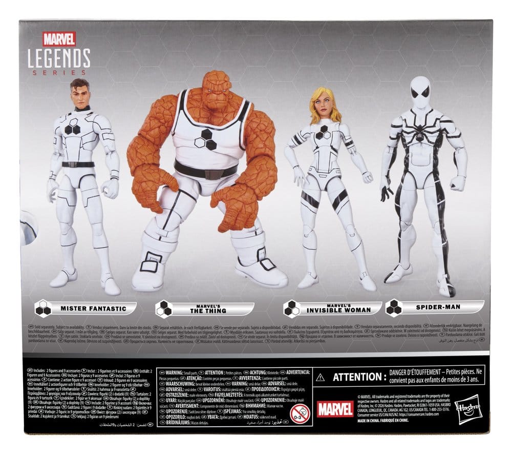 Future Foundation Marvel Legends Actionfiguren 2er-Pack The Thing & Invisible Woman 15 cm