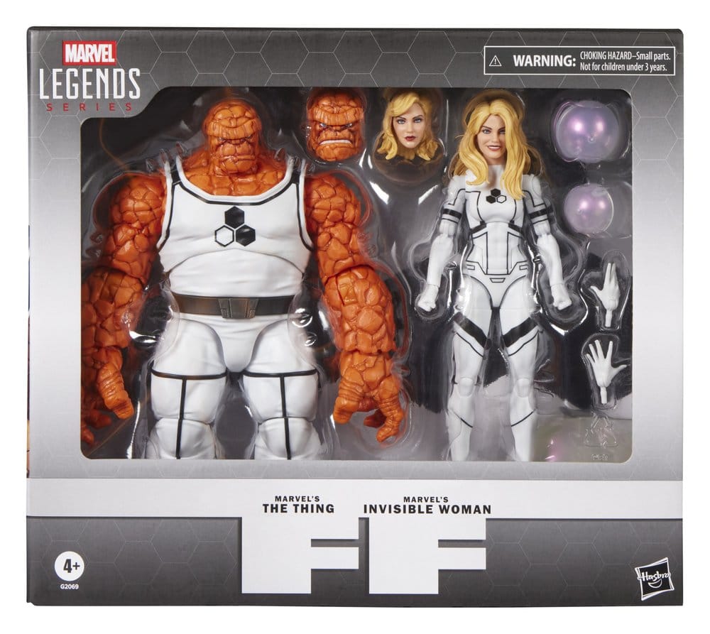 Future Foundation Marvel Legends Actionfiguren 2er-Pack The Thing & Invisible Woman 15 cm