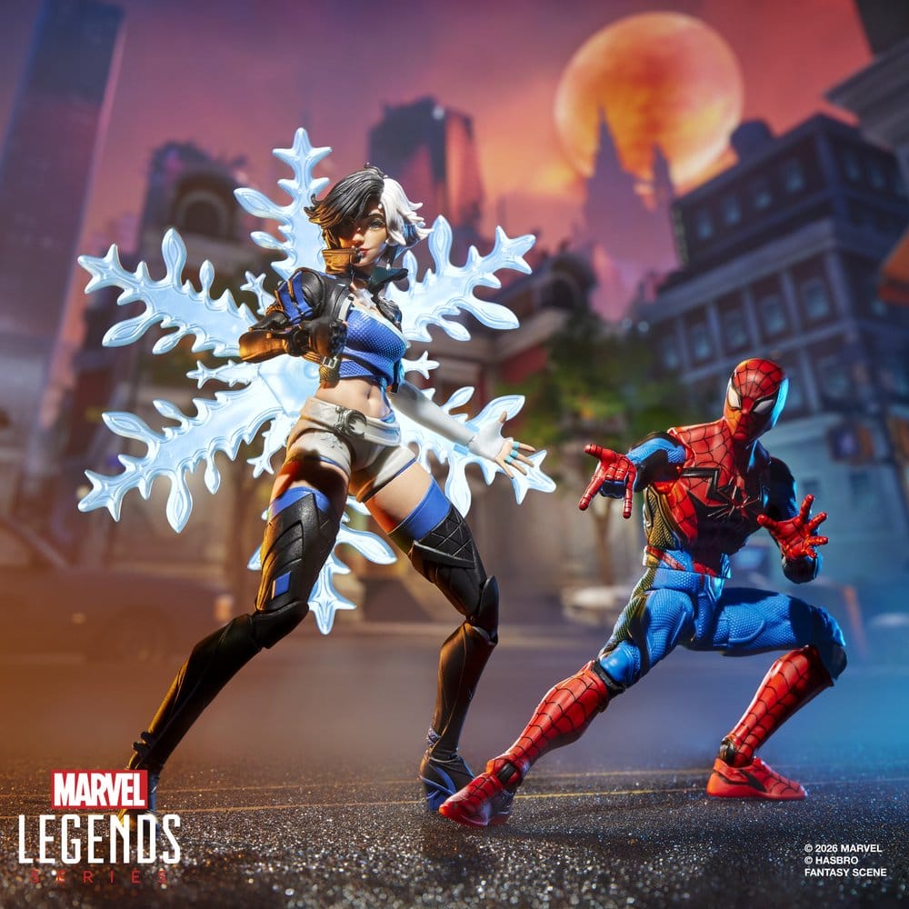 Marvel Rivals Marvel Legends Actionfiguren 2er-Pack Spider-Man & Luna Snow 15 cm