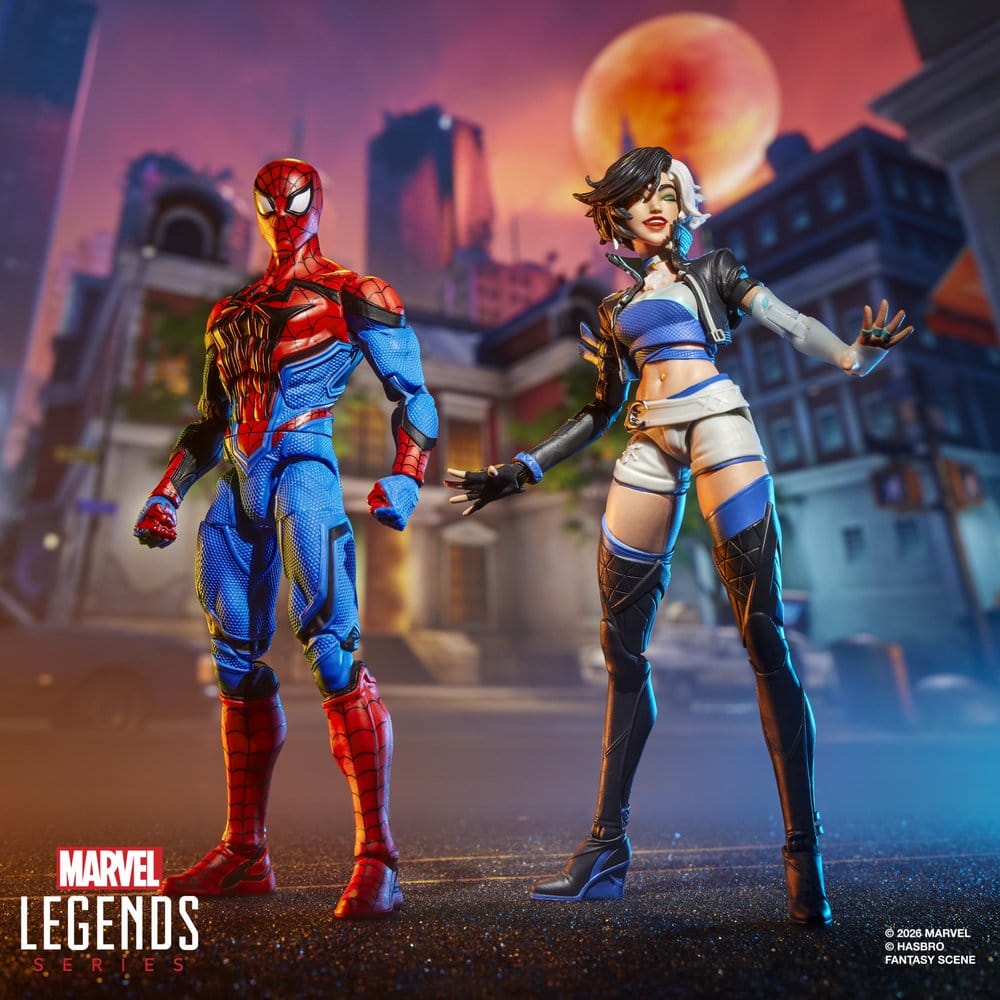 Marvel Rivals Marvel Legends Actionfiguren 2er-Pack Spider-Man & Luna Snow 15 cm