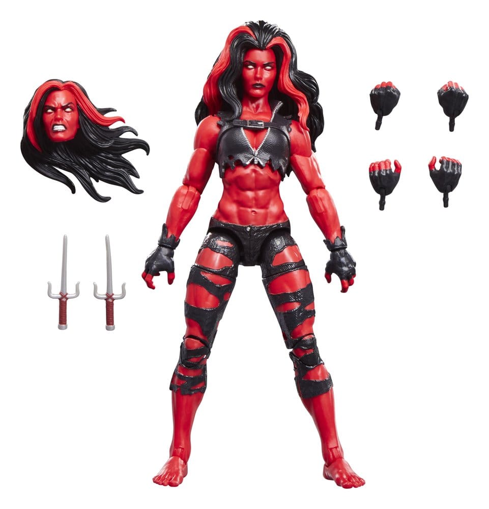 Hulk Marvel Legends Actionfigur Red She-Hulk 15 cm