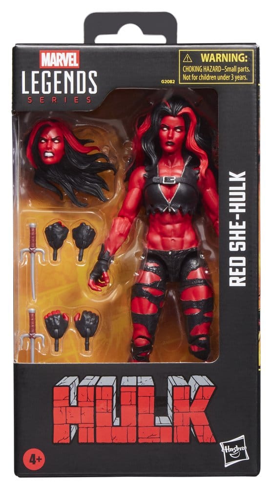Hulk Marvel Legends Actionfigur Red She-Hulk 15 cm