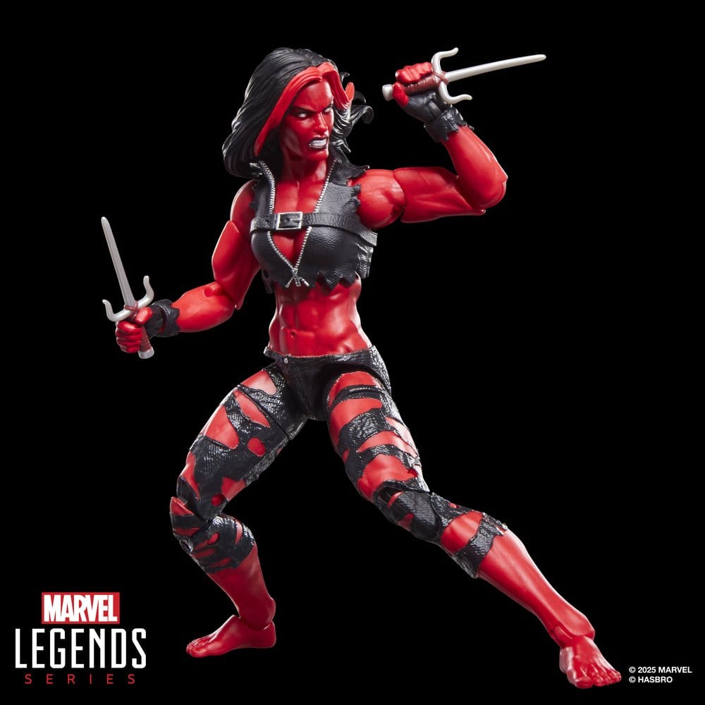 Hulk Marvel Legends Actionfigur Red She-Hulk 15 cm
