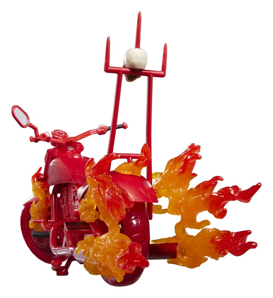 Ghost Rider Marvel Legends Actionfigur Johnny Blaze with Motorcycle 15 cm